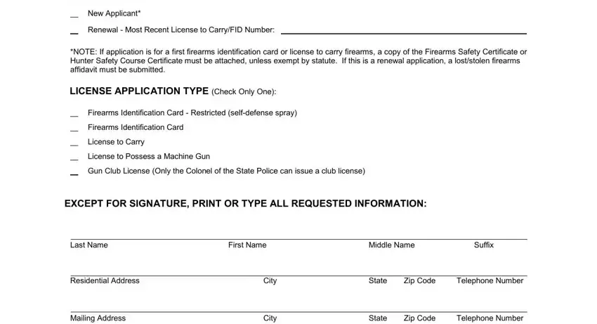 massachusetts fid application spaces to fill out