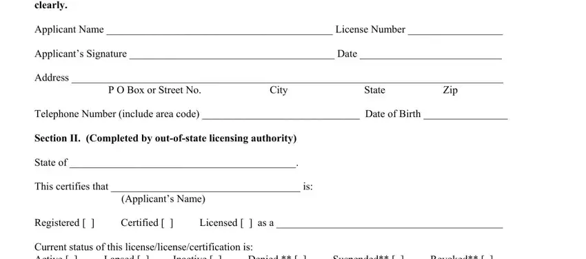 step 1 to writing texas massage license lookup