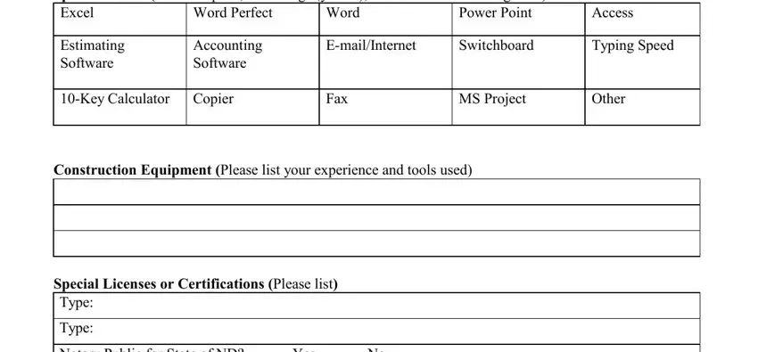 Filling out maverick applications step 5