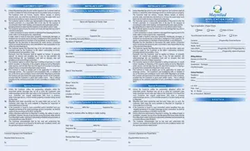 Maynilad Application Form Preview