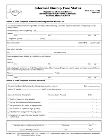 Mcps Form 334 16 Preview