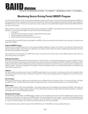 Mddp Program Application Form Preview