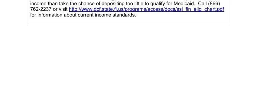 sample miller trust florida fields to fill out