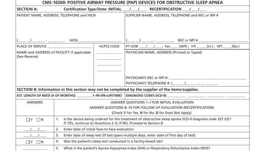 part 1 to filling out medicare lift chair reimbursement form