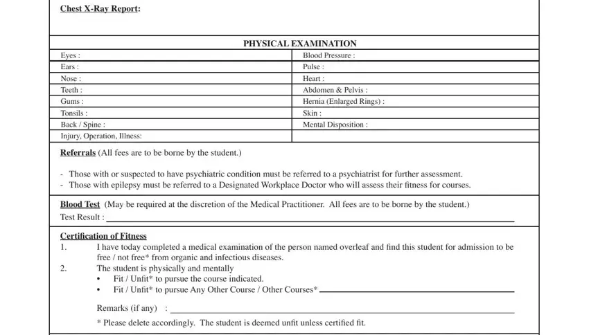 Medical Form Singapore ≡ Fill Out Printable PDF Forms Online