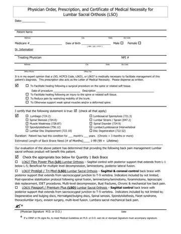 Medical Necessity Lso Form Preview