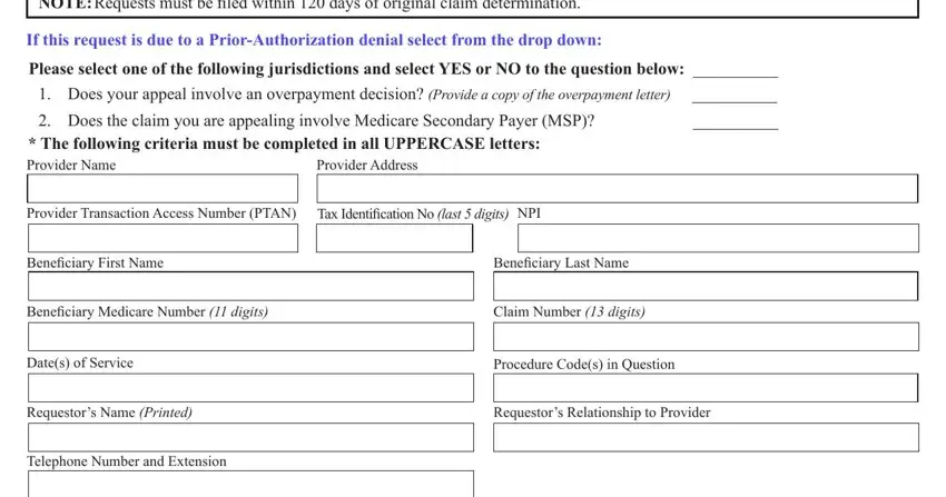 medicare part b redetermination form 2019 fields to complete