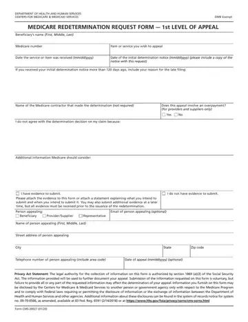 Medicare Request Form Preview