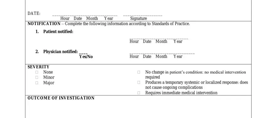 Completing medication error form pdf part 3