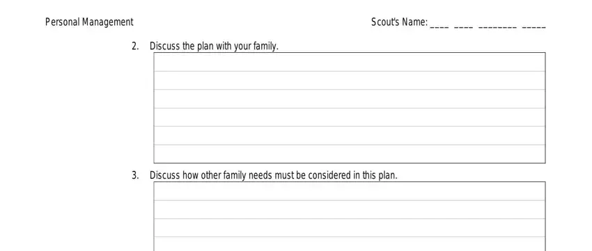 step 3 to finishing personal fitness merit badge workbook 2018