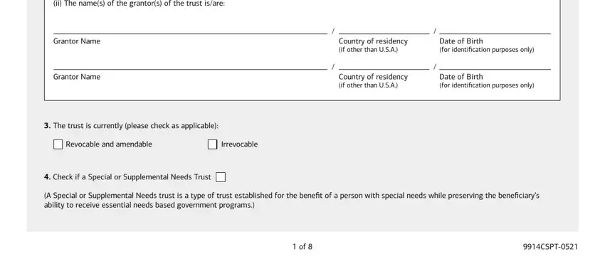 part 2 to finishing bank of america certificate of trust