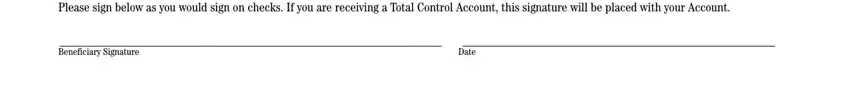 Completing metlife death claim form step 3