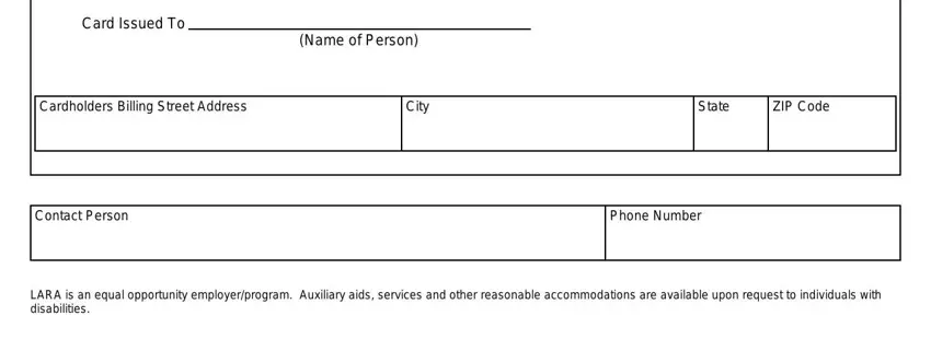 step 2 to entering details in mich application michigan