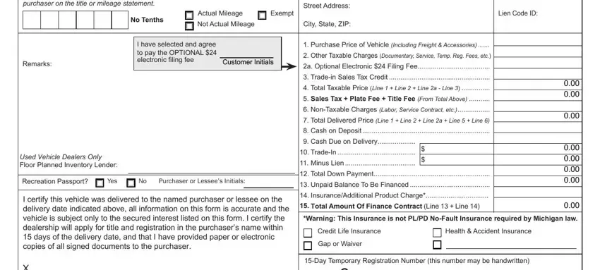 part 2 to filling out vehicle rd 108