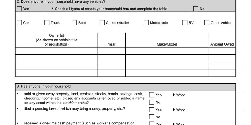 Completing michigan medicaid application part 4