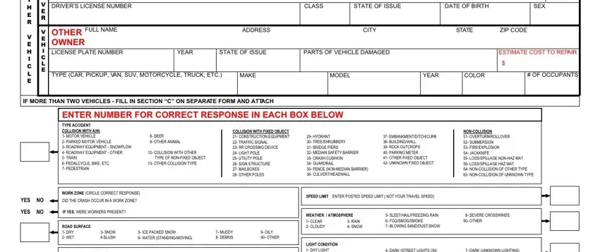 step 2 to completing mn motor vehicle crash report