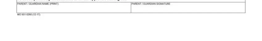 Finishing missouri corrections form part 3