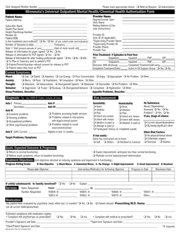 Mn Health Authorization Form Preview