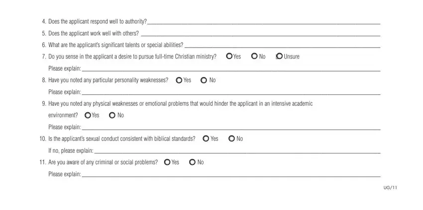 Finishing moody bible institute form step 2