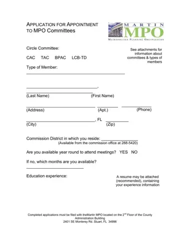 Mpo Application Form Preview