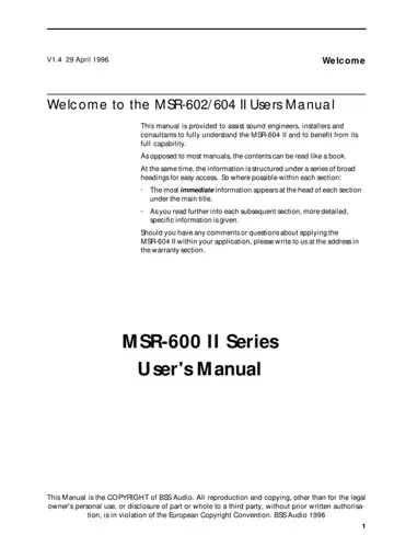 Msr 602 Manual Form Preview