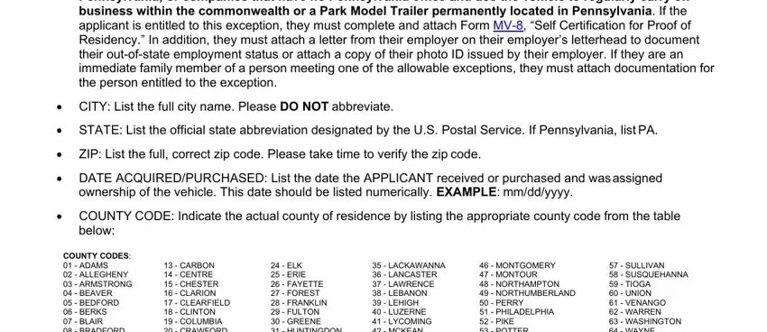 Printable Mv-4st Form Pennsylvania