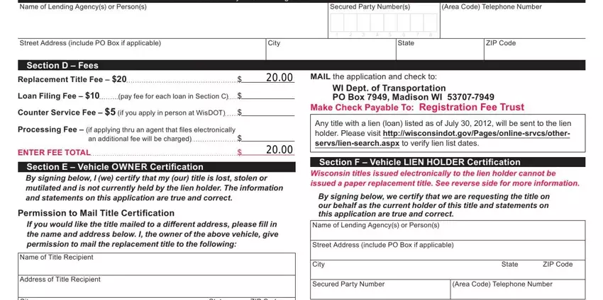 Entering details in mv2119 part 4