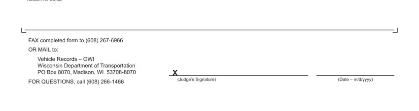 Finishing wisconsin iid exemption form part 3