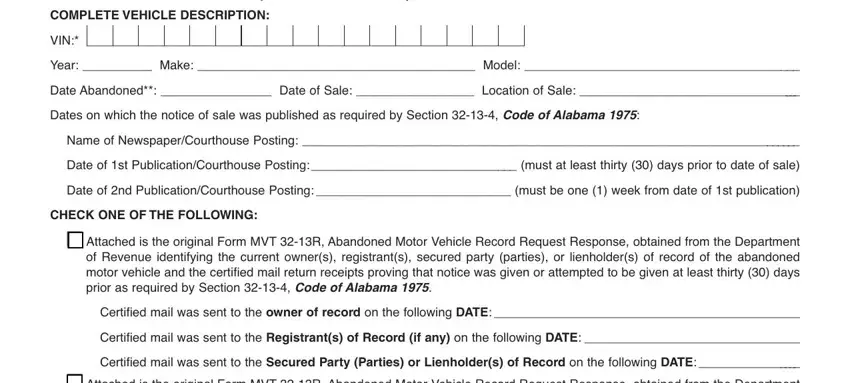 vehicle bill of sale alabama empty fields to fill out