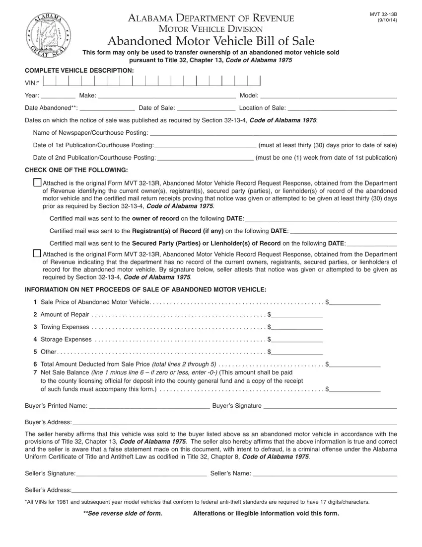 Mvt 32 13B Form first page preview