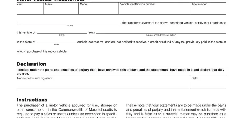 filling in mvu 29 form stage 1
