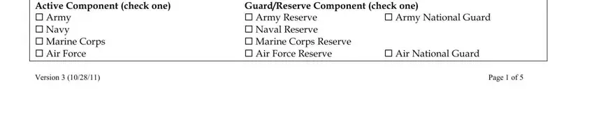 Filling in naccrra login army part 3