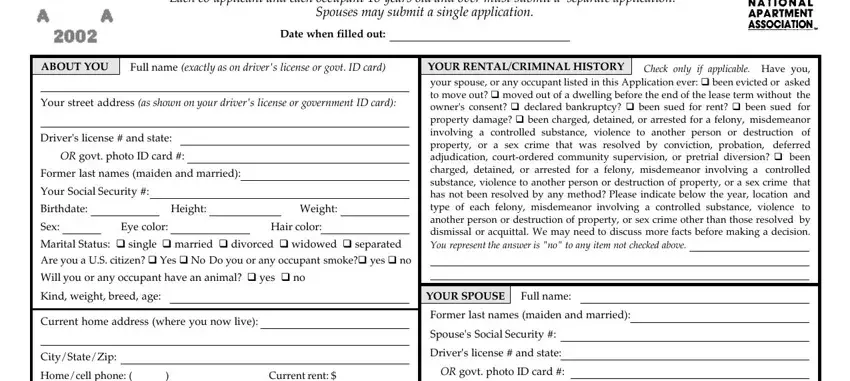 completing national apartment association lease 2019 step 1