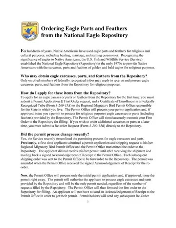 National Eagle Repository Feather Request Form Preview