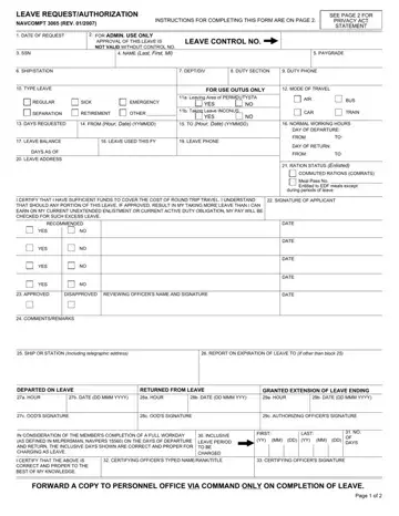 NAVCOMPT Form 3065 Preview