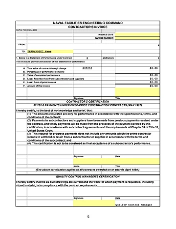 Navfac 7300 30 Form Preview