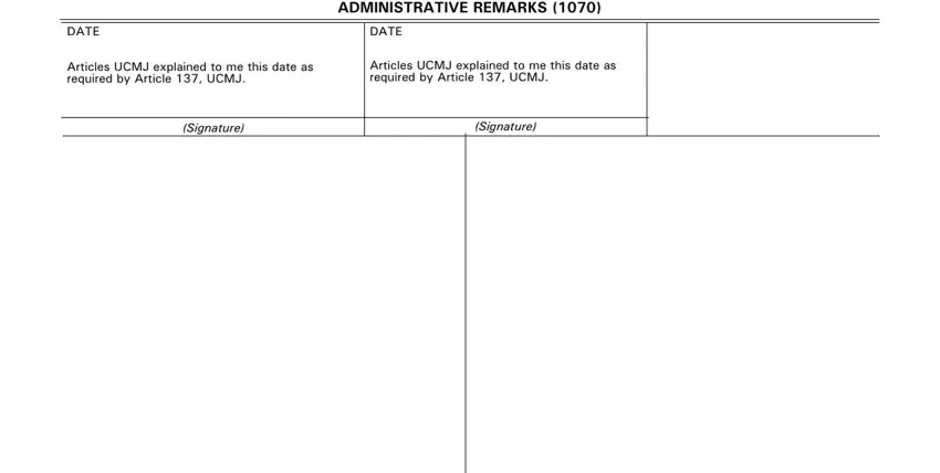 filling in navmc 118 13 template step 1