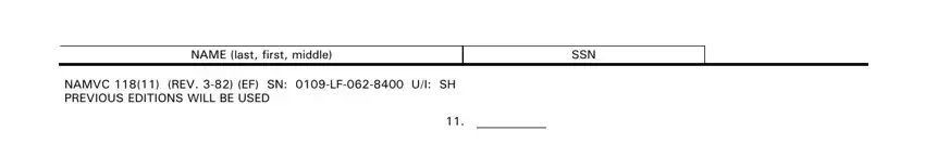 Entering details in navmc 118 12 part 2