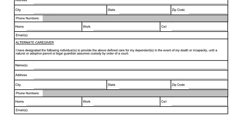 part 4 to finishing family care plan usmc