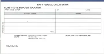 Navy Federal Credit Form Preview