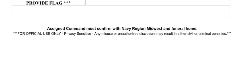 part 3 to completing navy form online