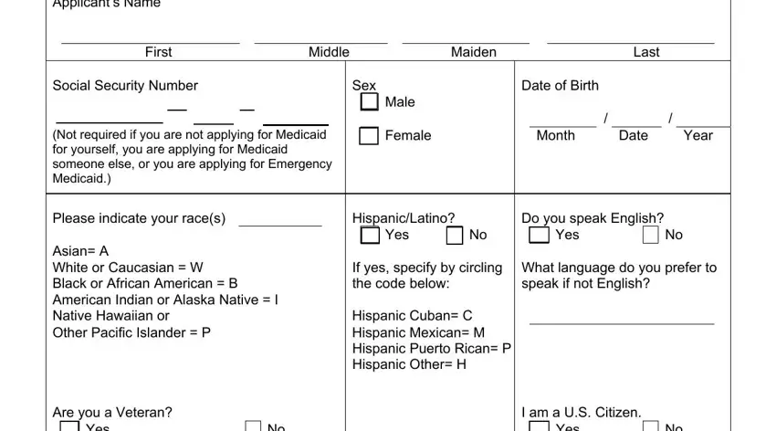 stage 3 to completing medicaid application wilmington nc