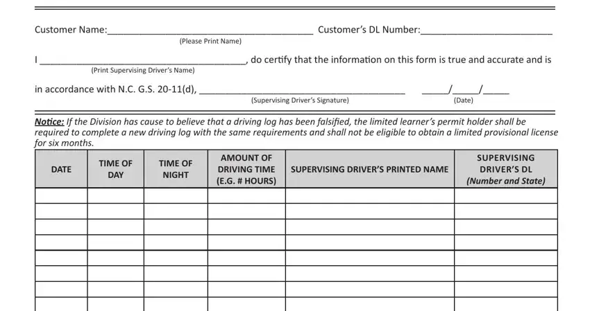 Bdriving hours log: Fill out & sign online