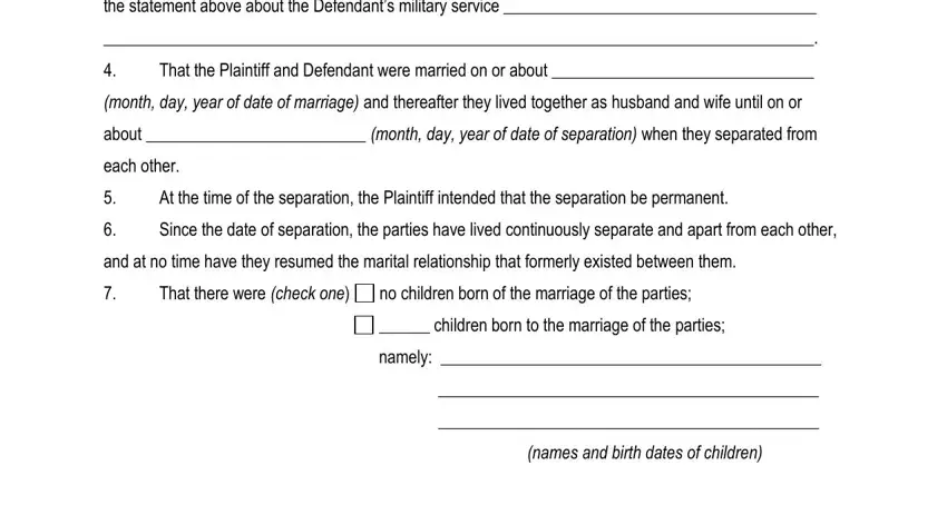 step 3 to finishing nc divorce packet pdf