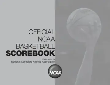 Ncaa Basketball Scorebook Form Preview