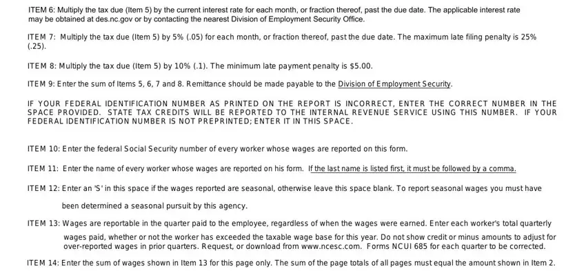 stage 3 to filling out employers quarterly wage report