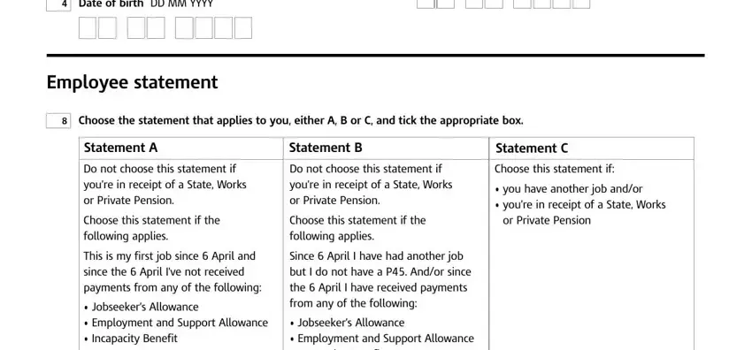 stage 2 to completing starter check list