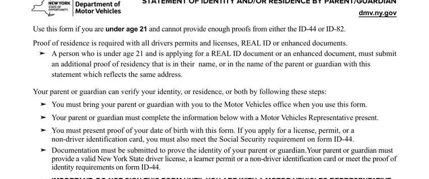 New York DMV  Sample New York DMV Photo Documents