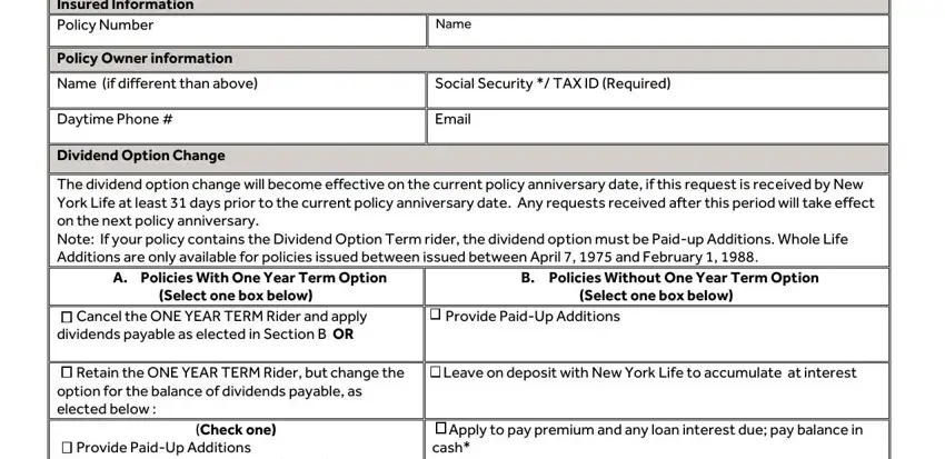 New York Form 8104 fields to fill in