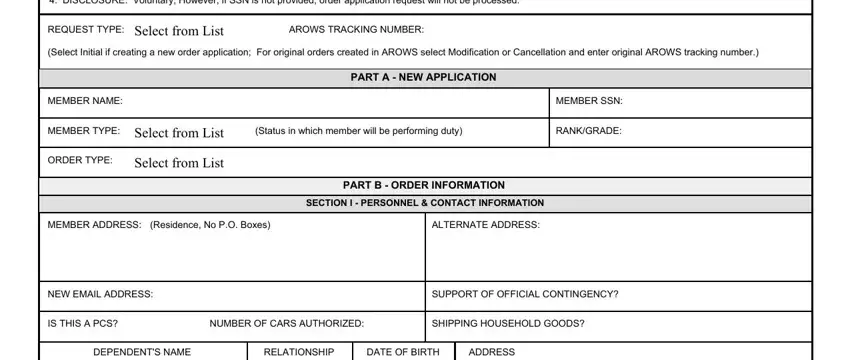 336 air national guard form empty fields to consider